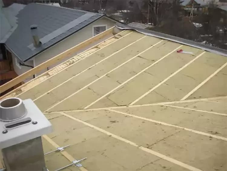 Монтаж теплоизоляции