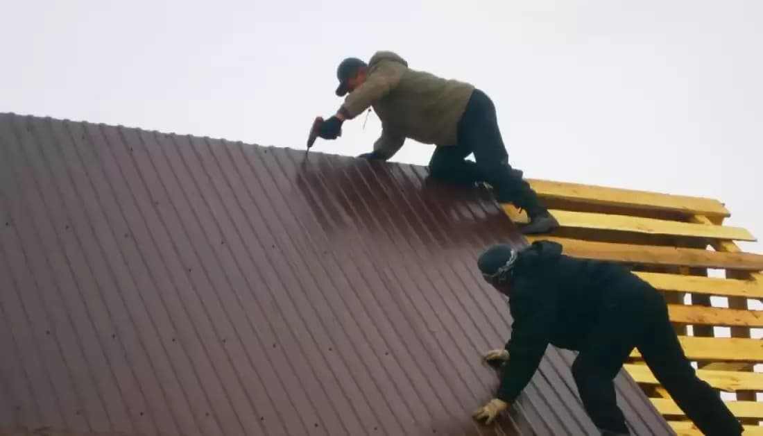 Монтаж профлиста